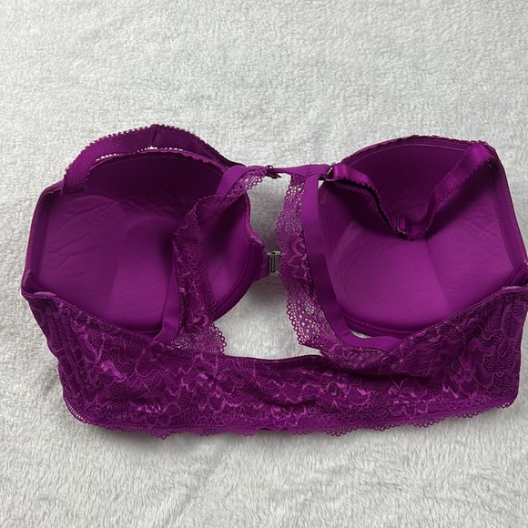 Torrid Magenta Purple Lace Strap Racerback 38C - Picture 2 of 3